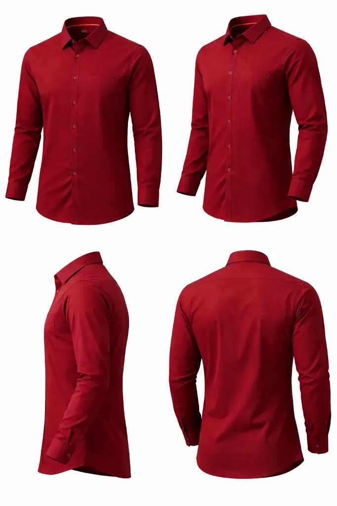 Sovereign Crimson Formal Shirt